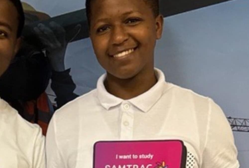 Lungelo 2023 Matriculant and SAMTRAC Student
