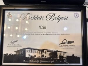 NOSA recognised at Turkey International Coal Congress 2024